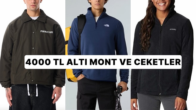 4000 TL Altı En Cool Spor Mont ve Ceketler