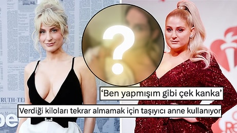 Taşıyıcı Anneden Üçüncü Çocuğunu Kucağına Alan Meghan Trainor'un Bebekle Pozuna Tepki Yağdı