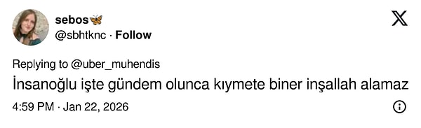 Ardından ise sosyal medya kullanıcılarından destek geldi.👇