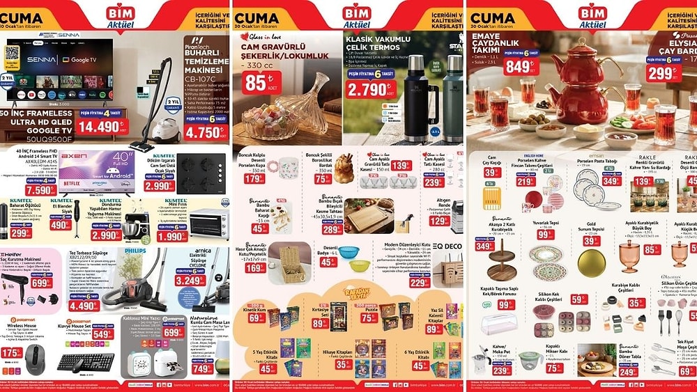 BİM'e Stanley Termos Geliyor! 30 Ocak 2026 BİM Aktüel Ürünler İndirim Kataloğu