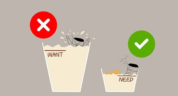 Diderot etkisi ihtiyaç ve istek arasındaki farkı görmemizi sağlıyor.