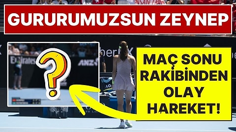 Tenisteki Gururumuz Zeynep Sönmez Avustralya Açık’a 3. Turda Veda Etti