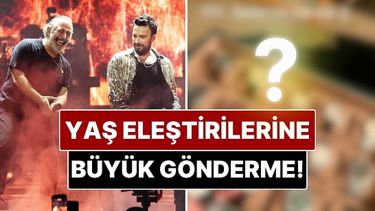 Tarkan'la Sahneye Çıkan Cem Yılmaz'dan Gelen Yaş Kıyaslamaları Sonrası İmalı Paylaşım!