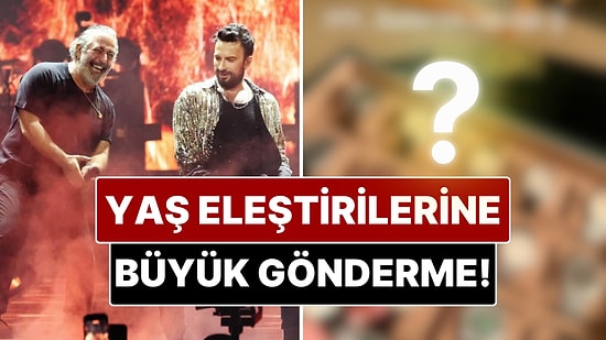 Tarkan'la Sahneye Çıkan Cem Yılmaz'dan Gelen Yaş Kıyaslamaları Sonrası İmalı Paylaşım!