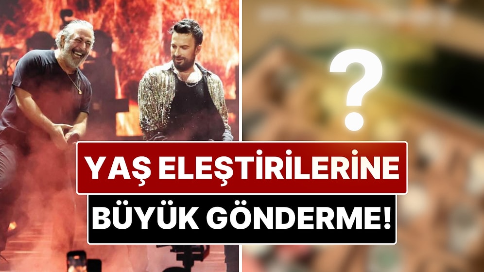 Tarkan'la Sahneye Çıkan Cem Yılmaz'dan Gelen Yaş Kıyaslamaları Sonrası İmalı Paylaşım!