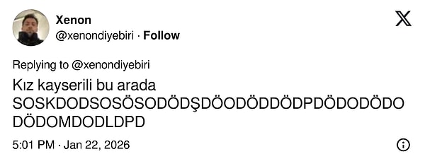 Bir de kritik bilgi geldi.