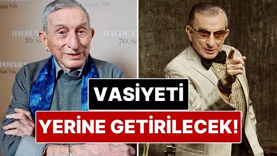 Türk Tiyatrosunun Duayeni Haldun Dormen'in Cenaze Bilgileri Belli Oldu