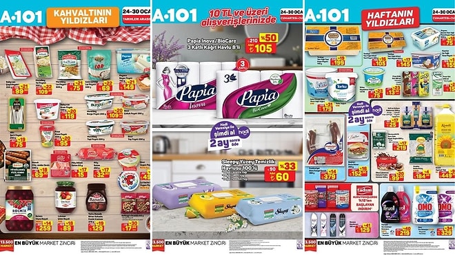 24 - 30 Ocak 2026 A101 Haftanın Yıldızları Kataloğu