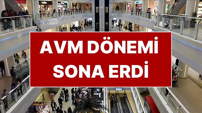 AVM Dönemi Sona Erdi: Köklü AVM'ler Kapandı, Yeni Alışveriş Merkezi Yapılmayacak