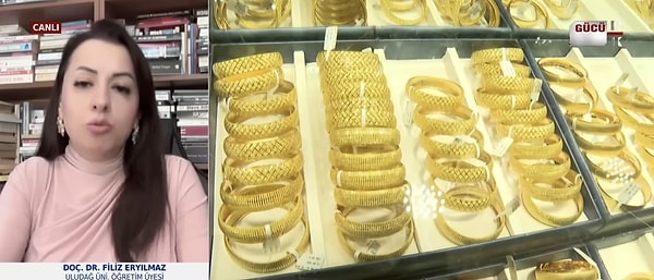 Ünlü ekonomist altının göreceği rakamı açıkladı.