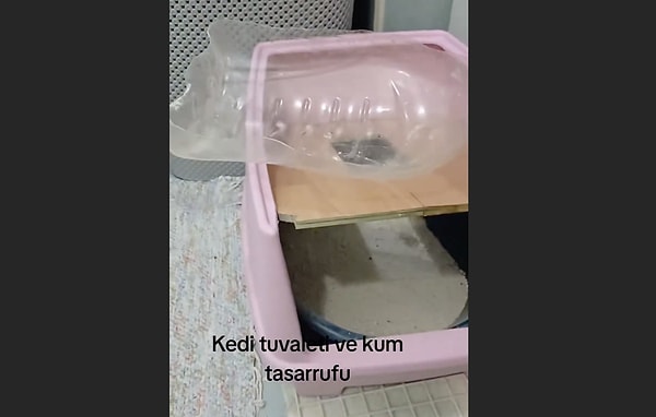 "Böylece 1.5 senedir aynı kumu kullanıyoruz.”