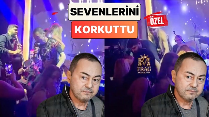 Uzun Süredir MS Hastalığı ile Mücadele Eden Serdar Ortaç Şarkı Söylediği Sırada Sahneden Düştü