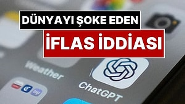 Yapay zeka dünyasının öncüsü OpenAI, mali bir krizin eşiğinde olabilir.