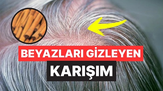 Hem Zahmetsiz Hem Ucuz! Beyaz Saçları Boyasız Kamufle Eden Ev Yapımı Karışım