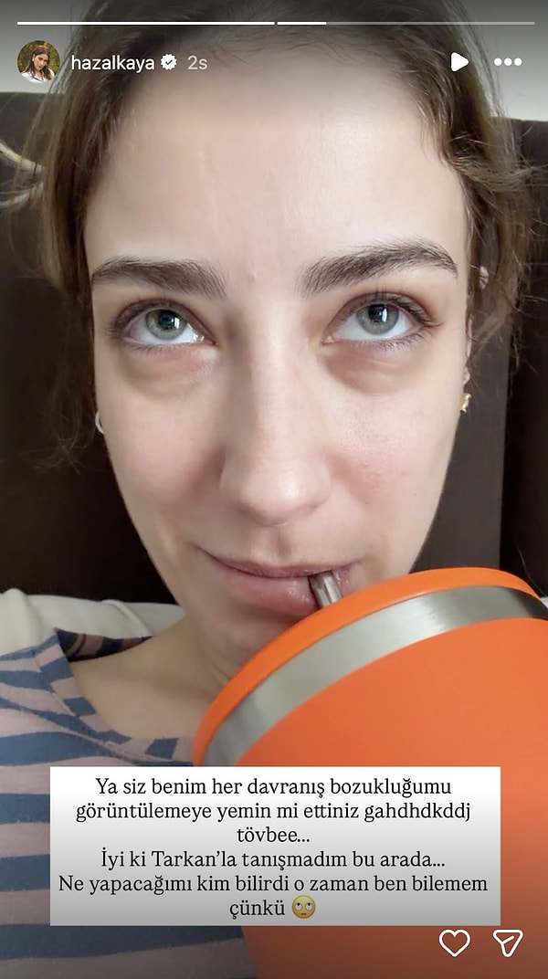 Konuşulanlardan bunalan Hazal Kaya, sonunda sosyal medya hesabından esprili bir paylaşımla isyan etti.
