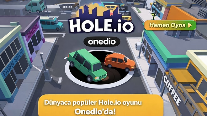 Dünyaca popüler Hole.io oyunu Onedio'da! Hemen Oyna!
