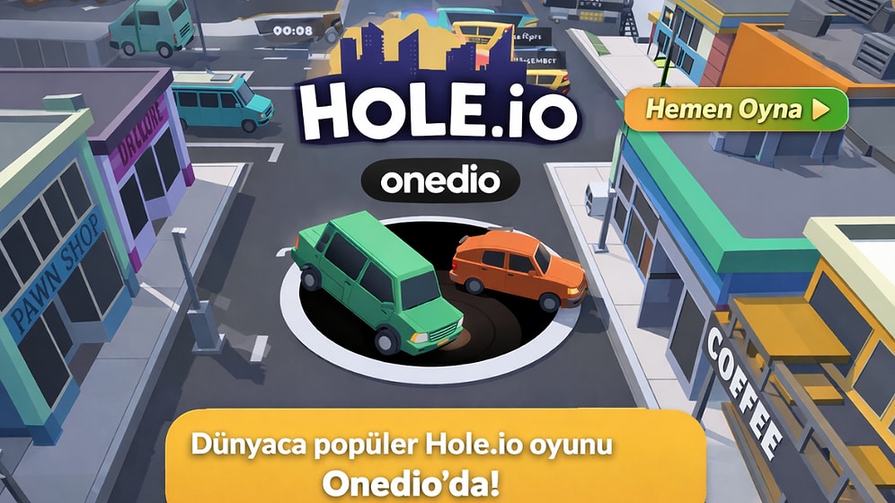 Dünyaca popüler Hole.io oyunu Onedio'da! Hemen Oyna!