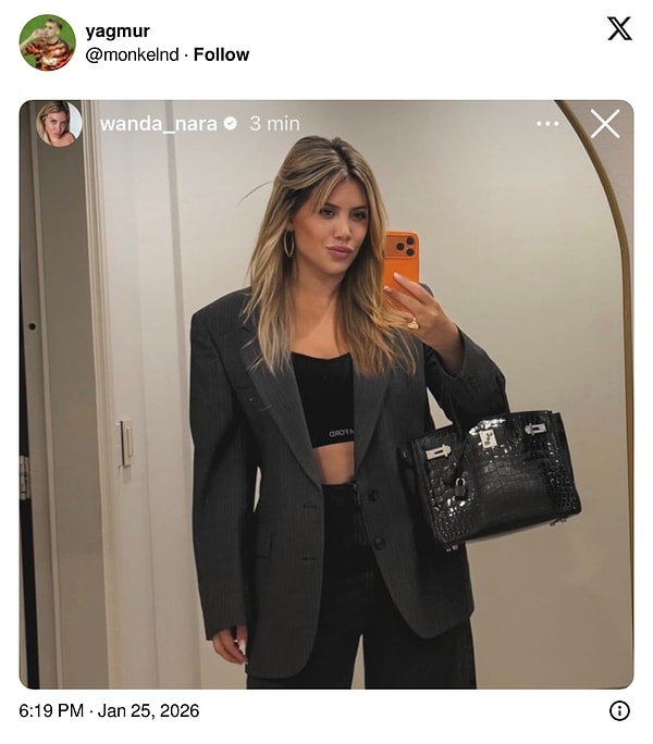 Eski aşklar arasındaki savaş bir yana Wanda Nara'yı artık Türkiye'de tanımayan kalmadı malum.