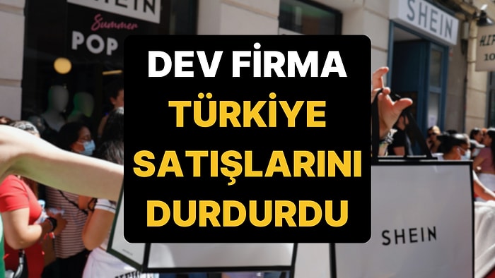 Dünyaca Meşhur Yurt Dışı Firması Türkiye'de Satışlarını Durdurma Kararı Aldı