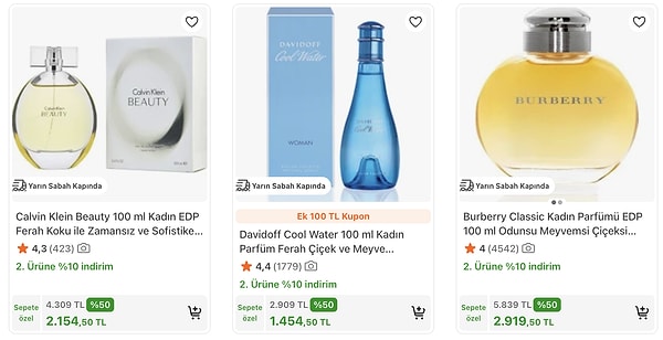 Haftaya ferah ve etkileyici bir kokuyla başlamak isteyenlere özel dev kampanya.