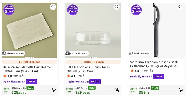 Haftanın mutfak fırsatları hem şıklığı hem de pratikliği bir araya getiriyor!