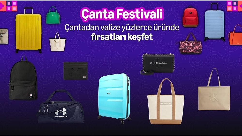 Çanta Festivali Başladı! Valizden Çantaya Sevilen Markalarda İndirim Fırsatı