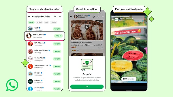 Bilindiği üzere WhatsApp, geçtiğimiz yıl Durum ve Kanallar bölümünde reklam göstermeye başlamış ve bu karar kullanıcılar arasında geniş çaplı tartışmalara yol açmıştı.