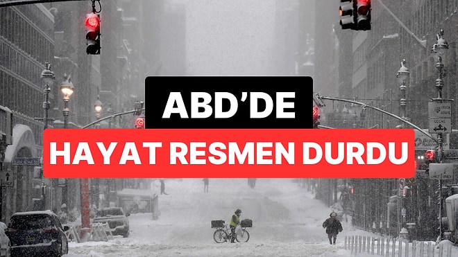 ABD'deki Tarihi Kış Felaketinde Can Kaybı 30'a Yükseldi