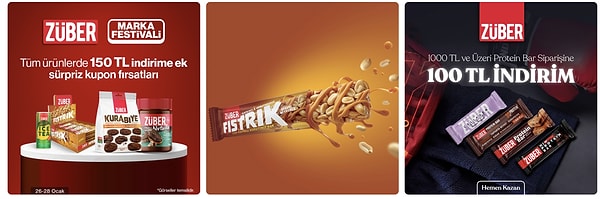 Sağlıklı atıştırmalık tutkunları için beklenen Züber Marka Festivali tüm hızıyla devam ediyor!