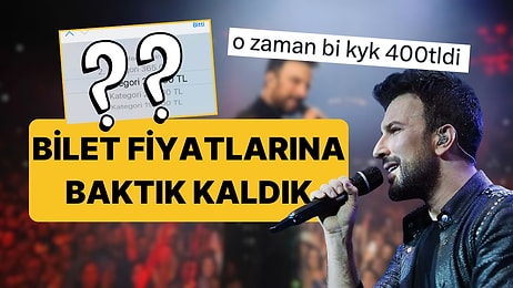 Tarkan'ın Peynir Ekmek Gibi Tükenen Konser Biletlerinin 9 Yıl Önceki Fiyatları