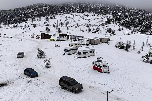 Ankara’nın beyaz incisi Işık Dağı Uludağ’a rakip yeni tatil rotası olarak görülüyor.