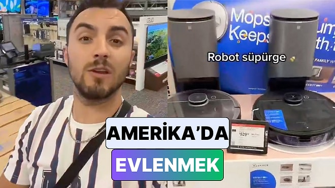 ABD'de Yaşayan Bir Türk Yeni Evlenecekler İçin Gereken Tüm Beyaz Eşyaların Fiyatını Hesapladı