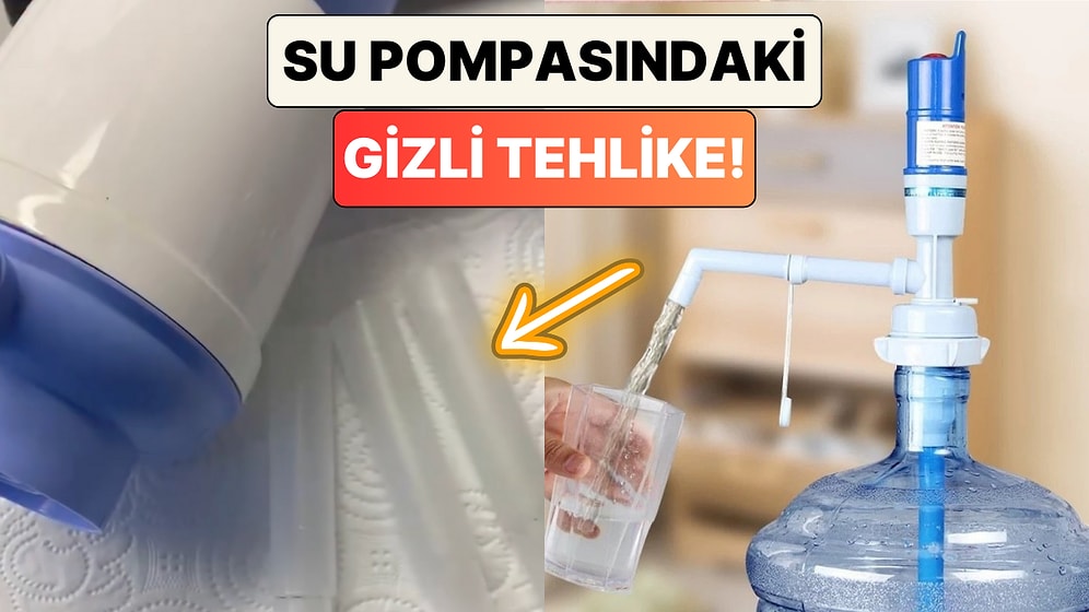 Damacana Kullananlar Dikkat! Uzman Gıda Mühendisi Tuğba Bayburtoğlu Su Pompasındaki Gizli Tehlikeyi Anlattı