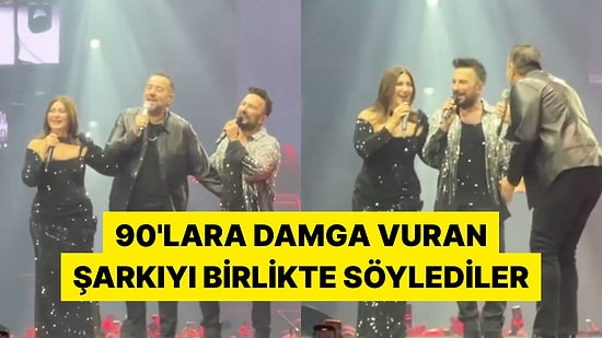 Tarkan'ın Sahnesine Bu Kez Sibel Can ve Ata Demirer Konuk Oldu