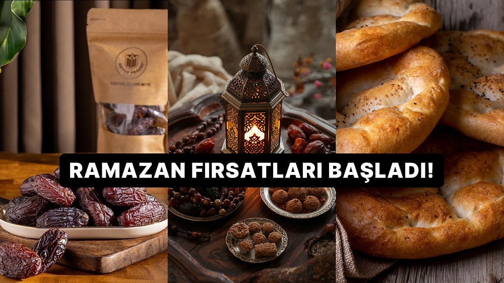 Hepsiburada Ramazan Pazarı Başladı: Sofralarınıza Bereket Getirecek Fırsatlar!