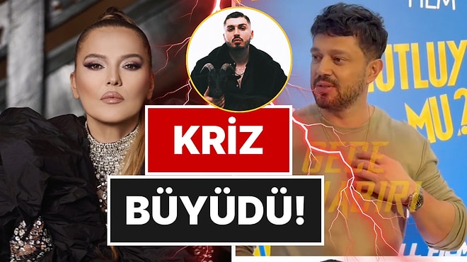 Demet Akalın Kavgalı Olduğu Blok3'e Destek Veren Murat Boz'a Resti Çekti!