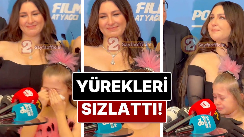 "Mutluyuz mu?" Filminin Galasında Çocuk Oyuncu Gözyaşlarına Boğuldu!