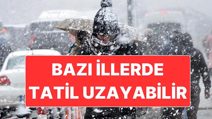 Bazı İllerde Ara Tatil Uzayabilir: Türkiye Hafta Sonu Yeni Soğuk Hava Dalgasının Etkisine Giriyor