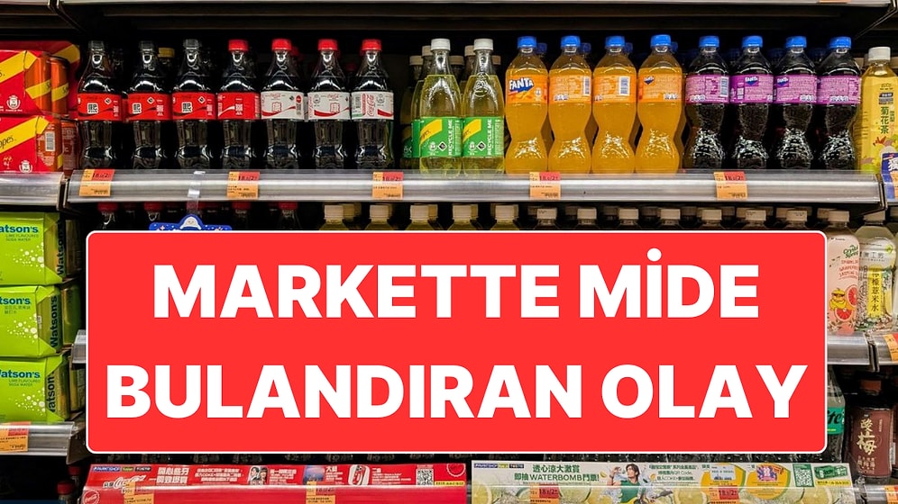 Hong Kong’ta Mide Bulandıran Olay: Marketteki Gazlı İçeceklerin İçine İdrarını Karıştıran Adam