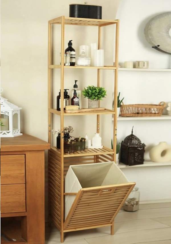 Banyonuzda veya yatak odanızda düzeni estetikle buluşturan fonksiyonel çözüm.