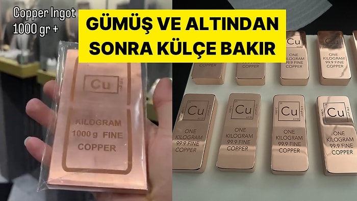 Altın ve Gümüşün Yükselişiyle Kuyumcular Külçe Bakır Satmaya Başladı