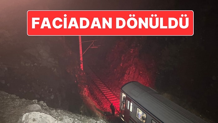 Balıkesir’de Heyelan Nedeniyle Yolcu Treni Raydan Çıktı: Şans Eseri Kimse Yaralanmadı