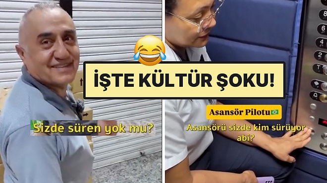 Brezilya’da Asansör Pilotlarıyla İlk Kez Karşılaşan İçerik Üreticisi Şaşkınlığını Gizleyemedi!