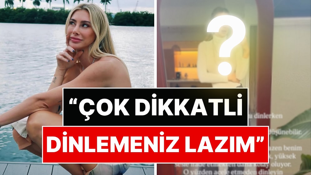 Şeyma Subaşı Derin Bir Mesajla Hakkında Merak Edilenleri Yanıtlayacağını Açıkladı