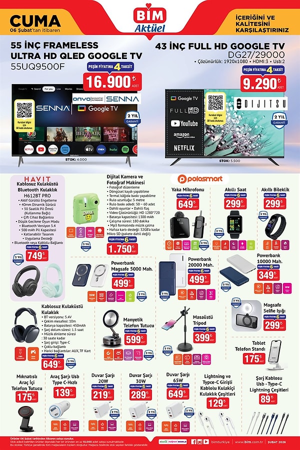 Polosmart Dijital Kamera ve Fotoğraf Makinesi 1.750 TL