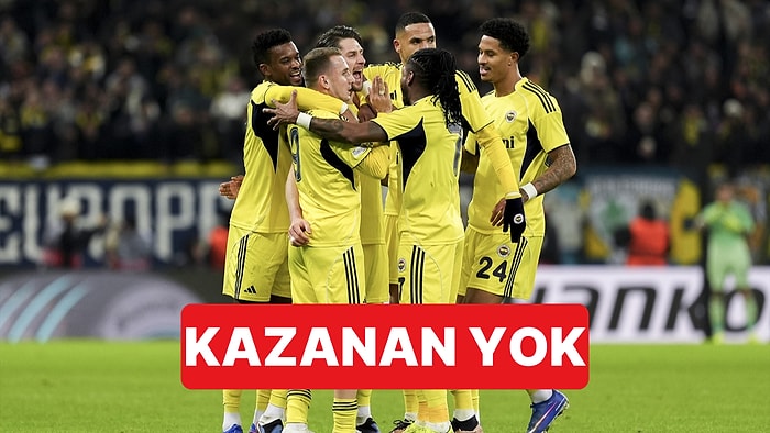 Bükreş'te Kazanan Çıkmadı: Fenerbahçe, FCSB ile 1-1 Berabere Kaldı