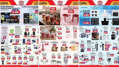 BİM'e Katlanır Masa Geliyor! 6 Şubat 2026 BİM Aktüel Ürünler İndirim Kataloğu