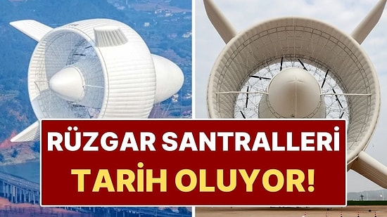 Dünyada İlki Başardılar! Çin Gökyüzünde Elektrik Üreten Rüzgar Türbinini Test Etti