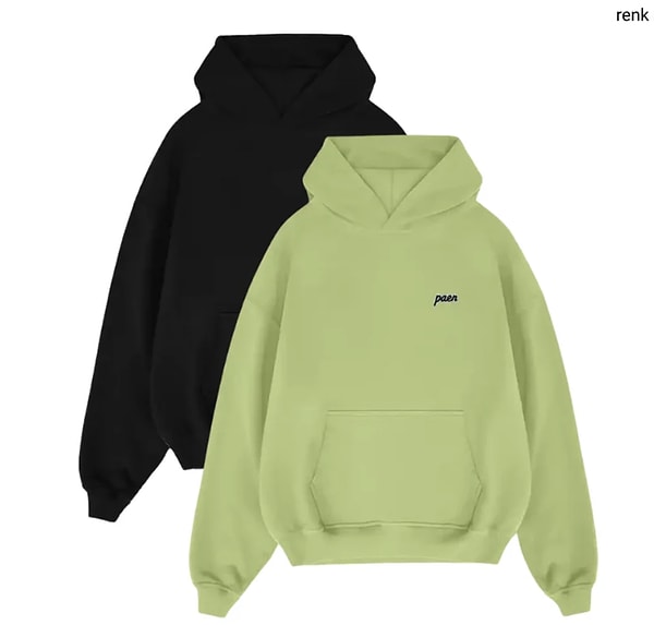 %65 pamuk içerikli yumuşacık kumaşı ve modern oversize kalıbıyla kış günlerinin en konforlu eşlikçisi olacak.