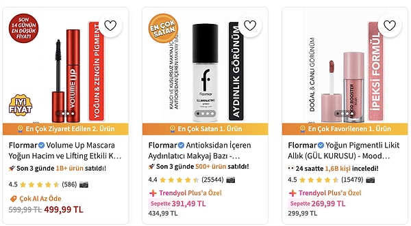 Makyaj koleksiyonunuzu tamamlayacak en trend renkler ve ürünler şimdi sepetinize özel büyük bir indirimle sunuluyor.